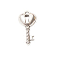 Zinc Alloy Key Charm Pendant No.323239 for DIY Necklace Bracelet Jewelry Making view 3