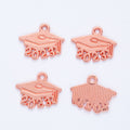 Zinc Alloy Graduation Cap Charm Pendant No.579329 for DIY Necklace Bracelet Jewelry Making view 4