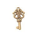 Zinc Alloy Key Charm Pendant No.503194 for DIY Necklace Bracelet Jewelry Making view 3