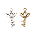 Zinc Alloy Key Charm Pendant No.555501 for DIY Necklace Bracelet Jewelry Making view 2