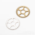 Zinc Alloy Gear Charm Pendant No.582660 for DIY Necklace Bracelet Jewelry Making view 2