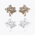 Zinc Alloy Tree Charm Pendant No.580920 for DIY Necklace Bracelet Jewelry Making view 1
