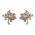 Zinc Alloy Tree Charm Pendant No.580920 for DIY Necklace Bracelet Jewelry Making view 3