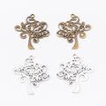 Zinc Alloy Tree Charm Pendant No.580920 for DIY Necklace Bracelet Jewelry Making view 4
