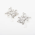 Zinc Alloy Tree Charm Pendant No.580920 for DIY Necklace Bracelet Jewelry Making view 2