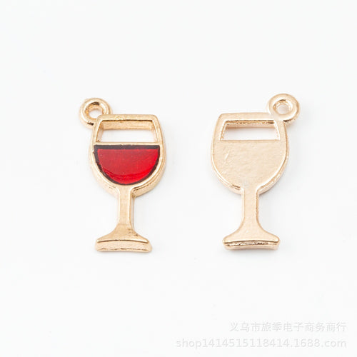 Gold Zinc Alloy Charm Pendant No.056227 for DIY Necklace Bracelet Jewelry Making