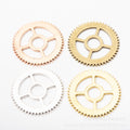 Zinc Alloy Gear Charm Pendant No.843952 for DIY Necklace Bracelet Jewelry Making view 2