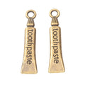 Zinc Alloy Toothpaste Charm Pendant No.863518 for DIY Necklace Bracelet Jewelry Making view 3
