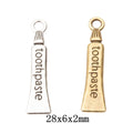 Zinc Alloy Toothpaste Charm Pendant No.863518 for DIY Necklace Bracelet Jewelry Making view 1