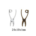 Zinc Alloy Pliers Charm Pendant No.155024 for DIY Necklace Bracelet Jewelry Making view 1