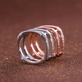 European Punk Style Unisex Finger Ring, Fashion Trendy Men's Ring Jewelry Accessory view 3