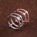 European Punk Style Unisex Finger Ring, Fashion Trendy Men's Ring Jewelry Accessory view 2