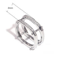 European Punk Style Unisex Finger Ring, Fashion Trendy Men's Ring Jewelry Accessory view 5
