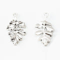 Zinc Alloy Leaf Charm Pendant No.813049 for DIY Necklace Bracelet Jewelry Making view 3