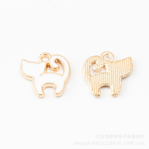Gold Zinc Alloy Charm Pendant No.693800 for DIY Necklace Bracelet Jewelry Making