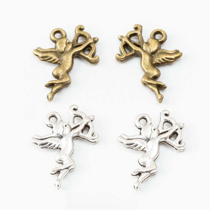 Zinc Alloy Angel Charm Pendant No.486800 for DIY Necklace Bracelet Jewelry Making