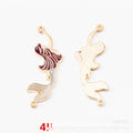 Gold Zinc Alloy Charm Pendant No.150925 for DIY Necklace Bracelet Jewelry Making view 1