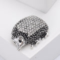 Antique Gold Alloy Hedgehog Brooch For Fashion Clothing Accessories view 4