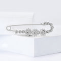 Alloy Rhinestone Classic Brooch Pin For Coats And Sweaters view 3