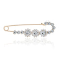 Alloy Rhinestone Classic Brooch Pin For Coats And Sweaters view 1