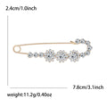 Alloy Rhinestone Classic Brooch Pin For Coats And Sweaters view 5