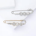 Alloy Rhinestone Classic Brooch Pin For Coats And Sweaters view 2