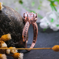 Classic Six Prong Simulated Diamond Women Ring, Full CZ Carat Style Wedding Jewelry Accessory view 1