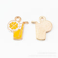 Gold Zinc Alloy Charm Pendant No.067229 for DIY Necklace Bracelet Jewelry Making view 2