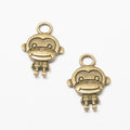 Zinc Alloy Monkey Charm Pendant No.576284 for DIY Necklace Bracelet Jewelry Making view 4