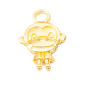 Zinc Alloy Monkey Charm Pendant No.576284 for DIY Necklace Bracelet Jewelry Making view 3