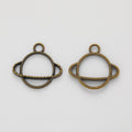 Zinc Alloy Planet Charm Pendant No.532047 for DIY Necklace Bracelet Jewelry Making view 5