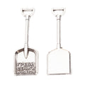 Zinc Alloy Shovel Charm Pendant No.524161 for DIY Necklace Bracelet Jewelry Making view 3