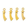 Zinc Alloy Shooting Star Charm Pendant No.296490 for DIY Necklace Bracelet Jewelry Making view 4