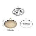 20x30mm Zinc Alloy Bird Charm Pendant for DIY Necklace Bracelet Jewelry Making view 1