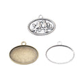 20x30mm Zinc Alloy Bird Charm Pendant for DIY Necklace Bracelet Jewelry Making view 4