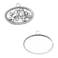 20x30mm Zinc Alloy Bird Charm Pendant for DIY Necklace Bracelet Jewelry Making view 2