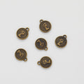 Zinc Alloy Woman Head Charm Pendant No.868196 for DIY Necklace Bracelet Jewelry Making view 2