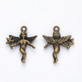 Zinc Alloy Angel Charm Pendant No.932679 for DIY Necklace Bracelet Jewelry Making view 4
