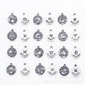 Zinc Alloy Zodiac Signs Charm Pendant No.456498 for DIY Necklace Bracelet Jewelry Making view 2