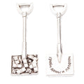 Zinc Alloy Shovel Charm Pendant No.425969 for DIY Necklace Bracelet Jewelry Making view 3
