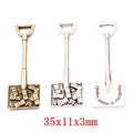 Zinc Alloy Shovel Charm Pendant No.425969 for DIY Necklace Bracelet Jewelry Making view 1