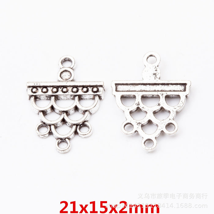 Gold Zinc Alloy Charm Pendant No.709843 for DIY Necklace Bracelet Jewelry Making