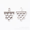 Gold Zinc Alloy Charm Pendant No.709843 for DIY Necklace Bracelet Jewelry Making view 2