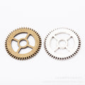 Zinc Alloy Gear Charm Pendant No.421171 for DIY Necklace Bracelet Jewelry Making view 2