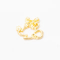 Zinc Alloy Mouse Head Charm Pendant for DIY Necklace Bracelet Jewelry Making view 4