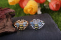 Creative Honeycomb Bee Hollow Ring, Geometric Insect Finger Ring Jewelry For view 4