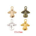 Zinc Alloy Angel Charm Pendant No.690676 for DIY Necklace Bracelet Jewelry Making view 1
