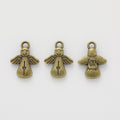 Zinc Alloy Angel Charm Pendant No.690676 for DIY Necklace Bracelet Jewelry Making view 3