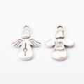 Zinc Alloy Angel Charm Pendant No.690676 for DIY Necklace Bracelet Jewelry Making view 2