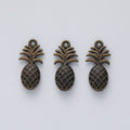 Zinc Alloy Pineapple Charm Pendant No.765764 for DIY Necklace Bracelet Jewelry Making view 2